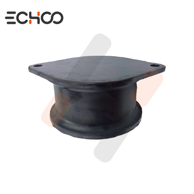Чёрный резиновый буфер для HAMM HD85 Compactor Rollers Vibration Damping